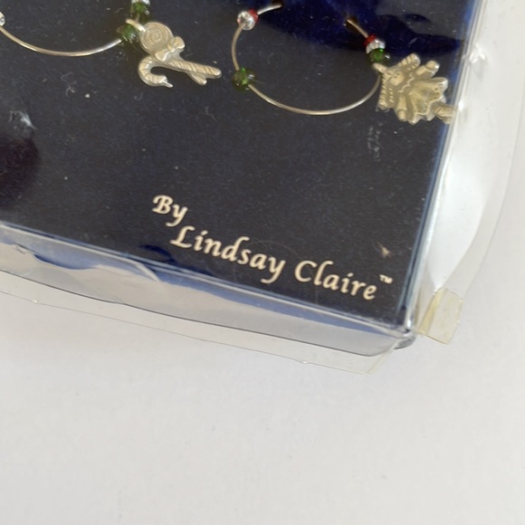 LINDSAY CLAIRE Christmas Themed Fine Pewter Stemware Charms - Picture 5 of 12